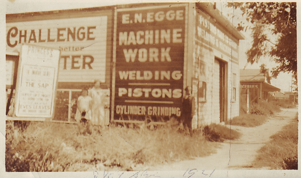 Egge Machine Work 1921 Plainview
