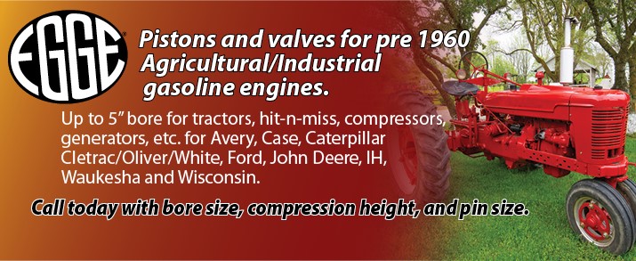 Agricultural and Industrial Pistons and Valves